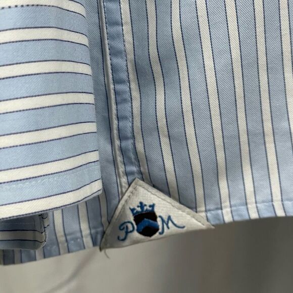Peter Millar NWOT Cotton Button Down Sports Shirt - Men’s XL - Picture 5 of 7